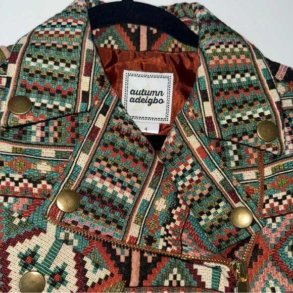 Autumn Adeigbo Cropped Jacket - Picture 3 of 5